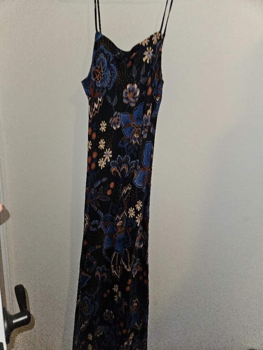 NWT L FARM Rio Snakes Bouquet Maxi Slip Dress - Picture 11 of 12